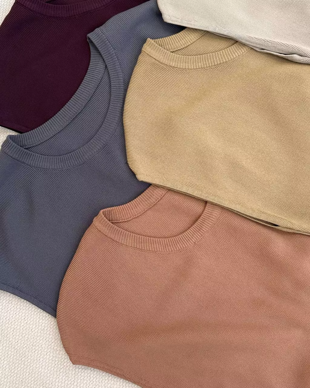 پیراهن بافت بلند کمرکش کد 5387