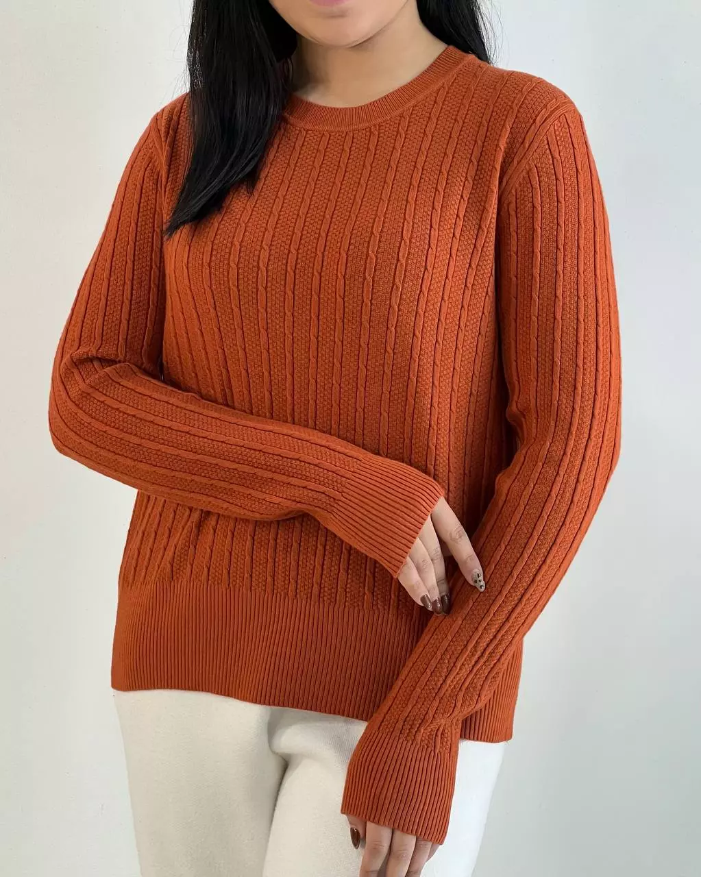 پلیور بافت گپ یقه گرد کد 5388