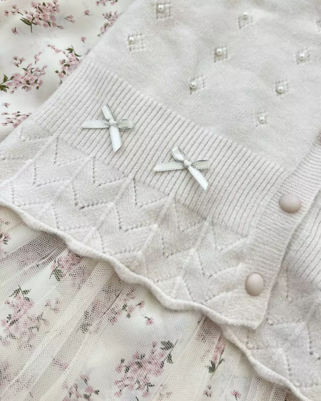 ست پیراهن بهمراه جلیقه بافت کد 5393