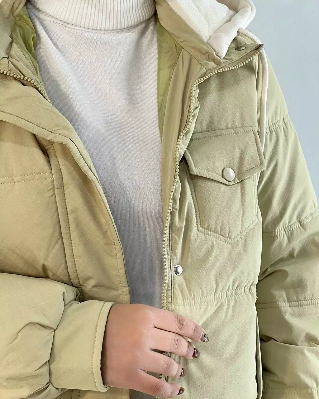 کاپشن کلاهدار او.رجینال کد 5400