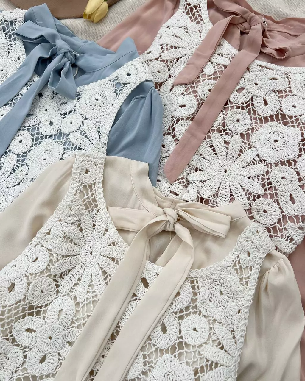 ست پیراهن با رویی کد 5401