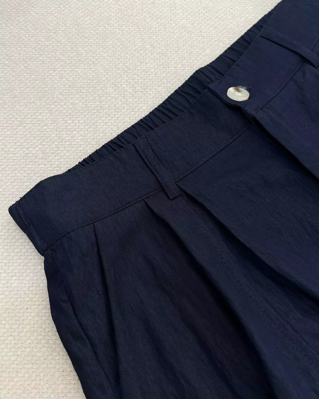 شلوار دامنی جین کاغذی کد 5413