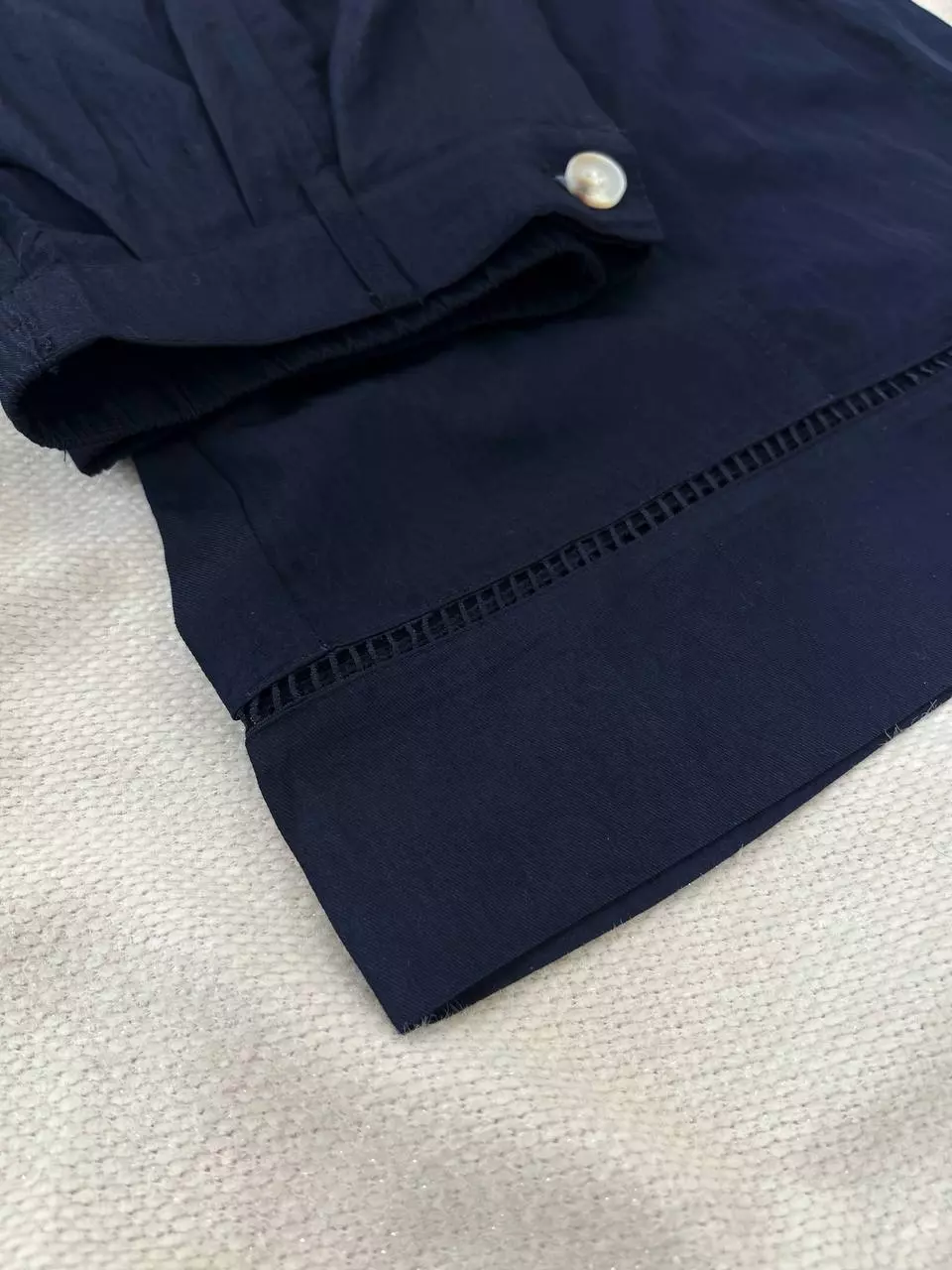 شلوار دامنی جین کاغذی کد 5413