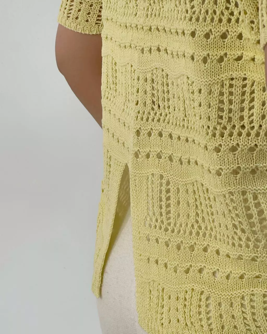 بلوز قلاب بافی 6 رنگ کد 5415