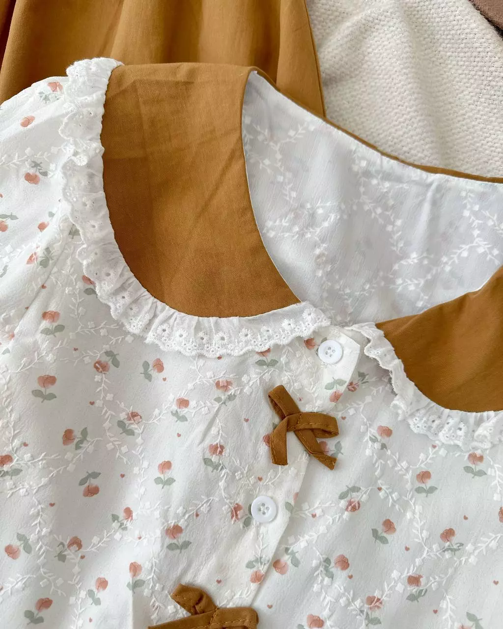 ست شومیز و دامن کد 5419