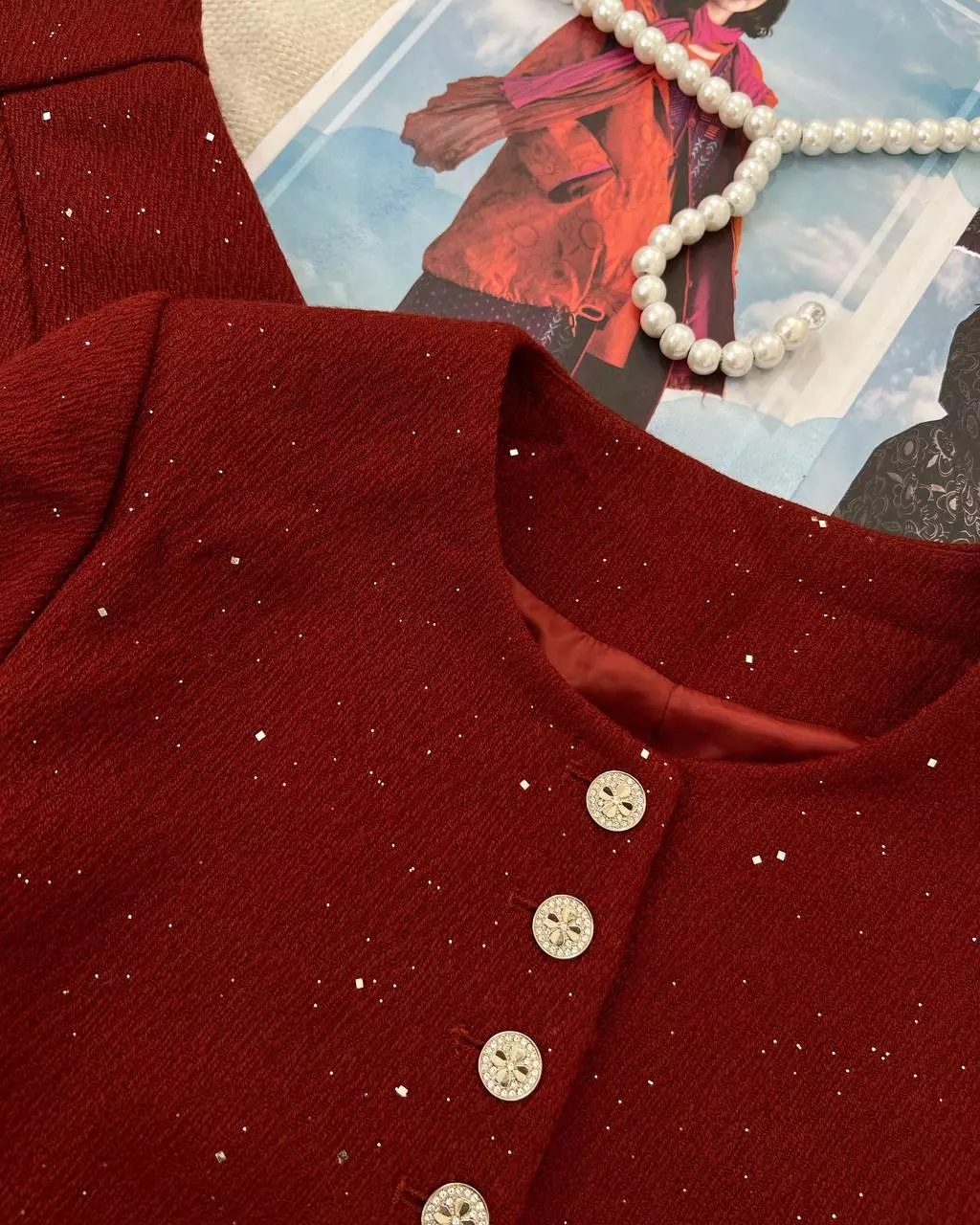 ست کت و دامن فوتر کد 5420