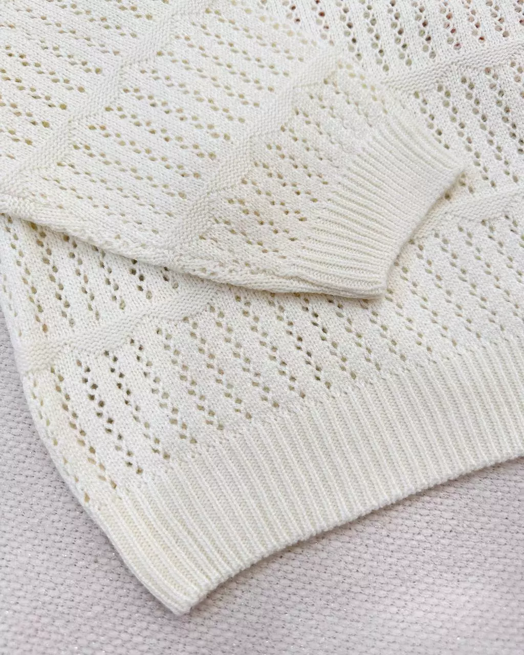 پلیور بافت قلاب بافی کد 5430