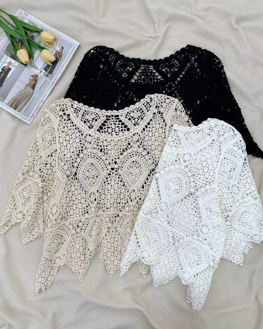 بلوز قلاب بافی مدل 3 کد 5431