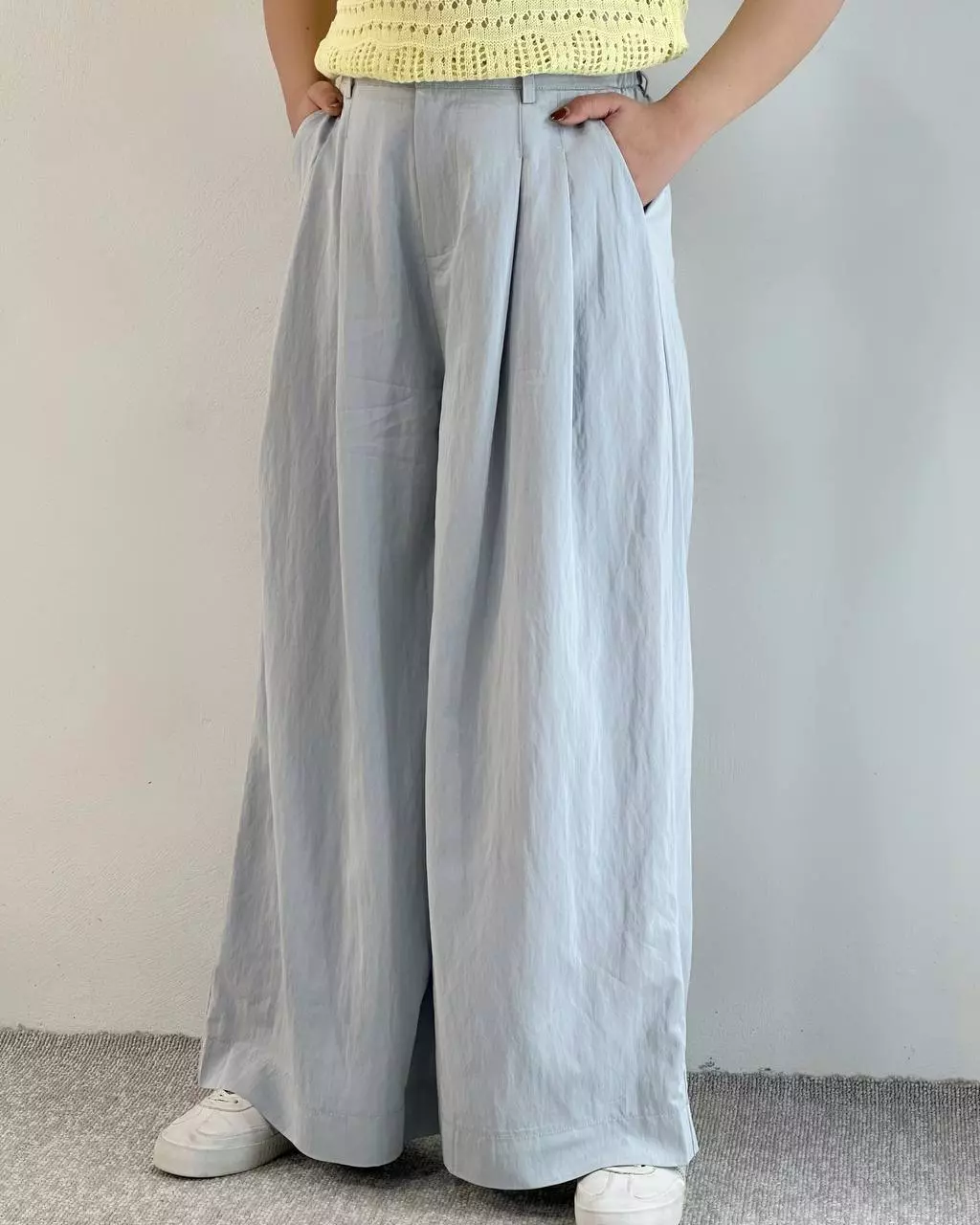 شلوار دامنی جین کاغذی کد 5433