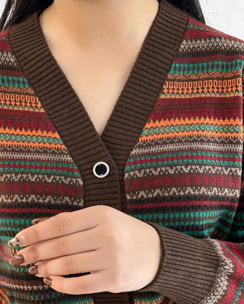 ژاکت بافت سنتی مدل 4 کد 5436