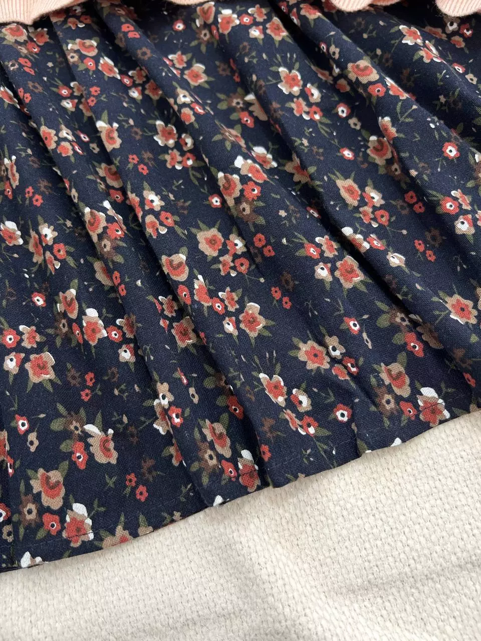 دامن کنف گل ریز کد 5476