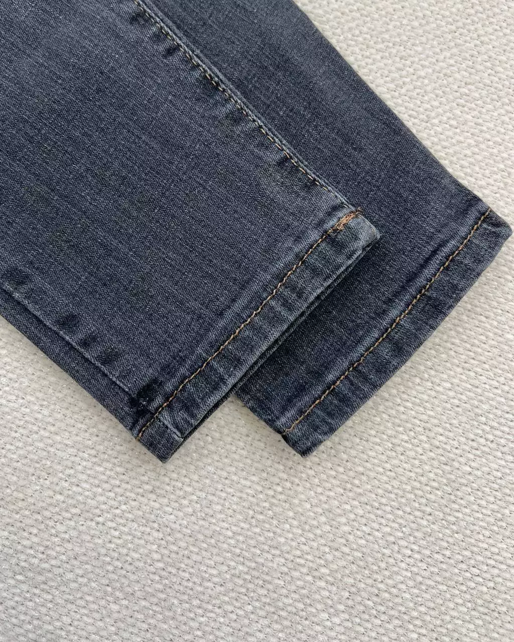 شلوار جین جذب طوسی/ذغالی کد 5484