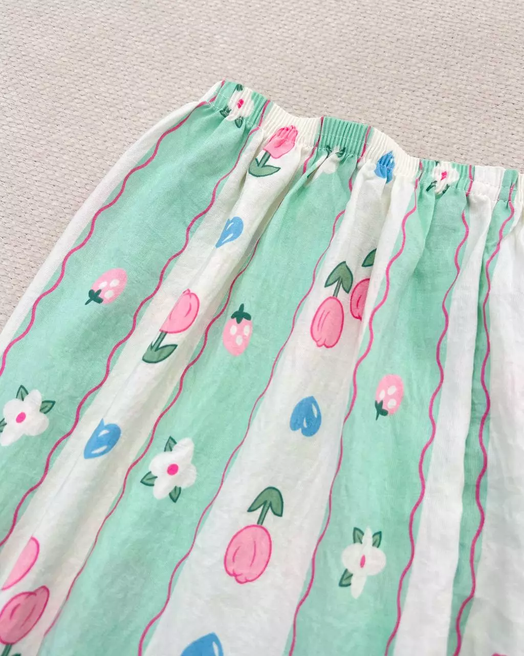 ست تیشرت و شلوار موسلین کد 5544