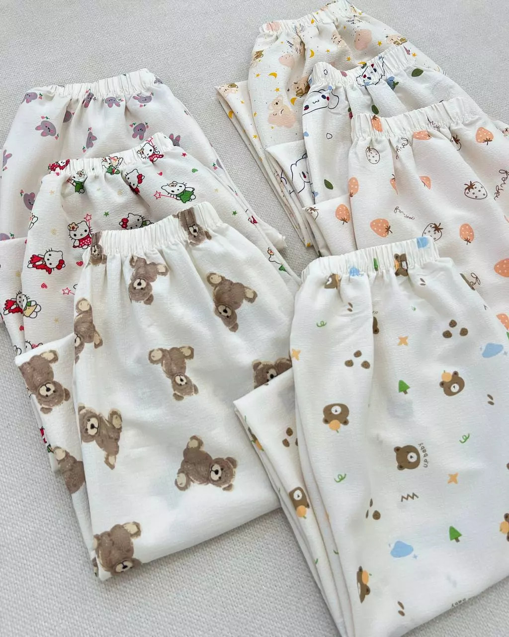 شلوار راحتی عروسکی کد 5552