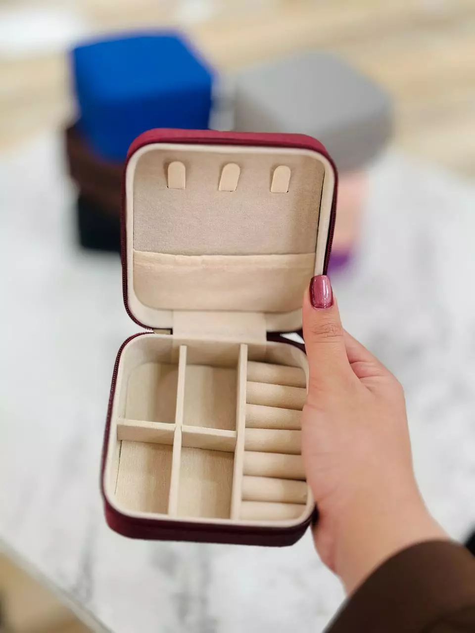 جعبه جواهرات سایز کوچک کد 5567