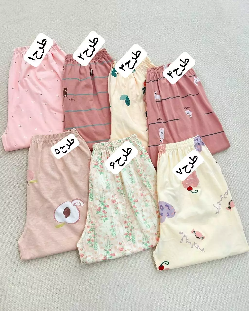 شلوارک نخ پنبه وارداتی کد 5670