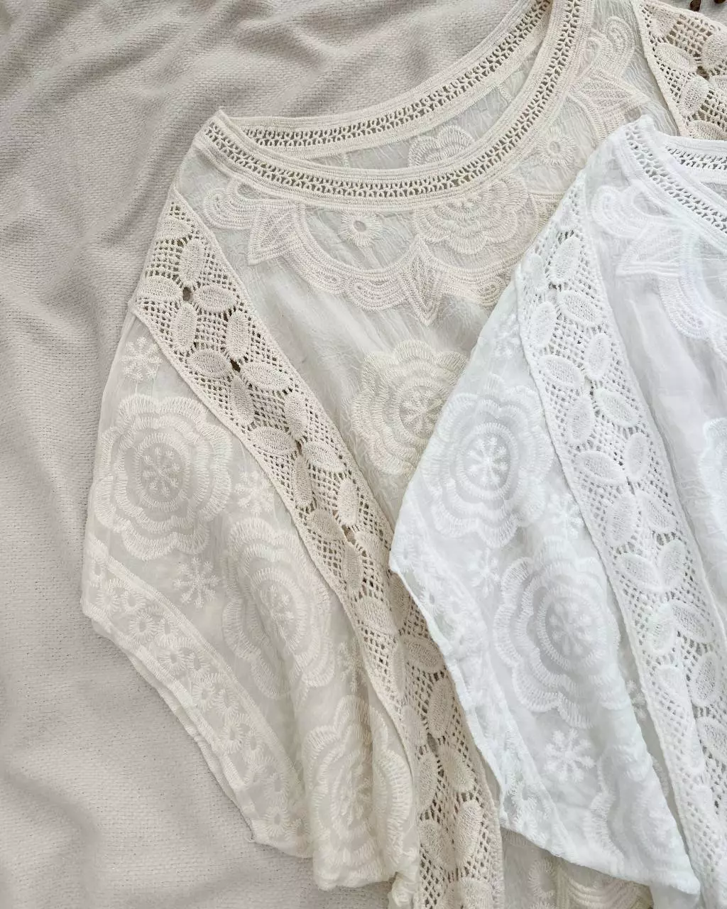 شومیز پانچ ۲ رنگ کد5699