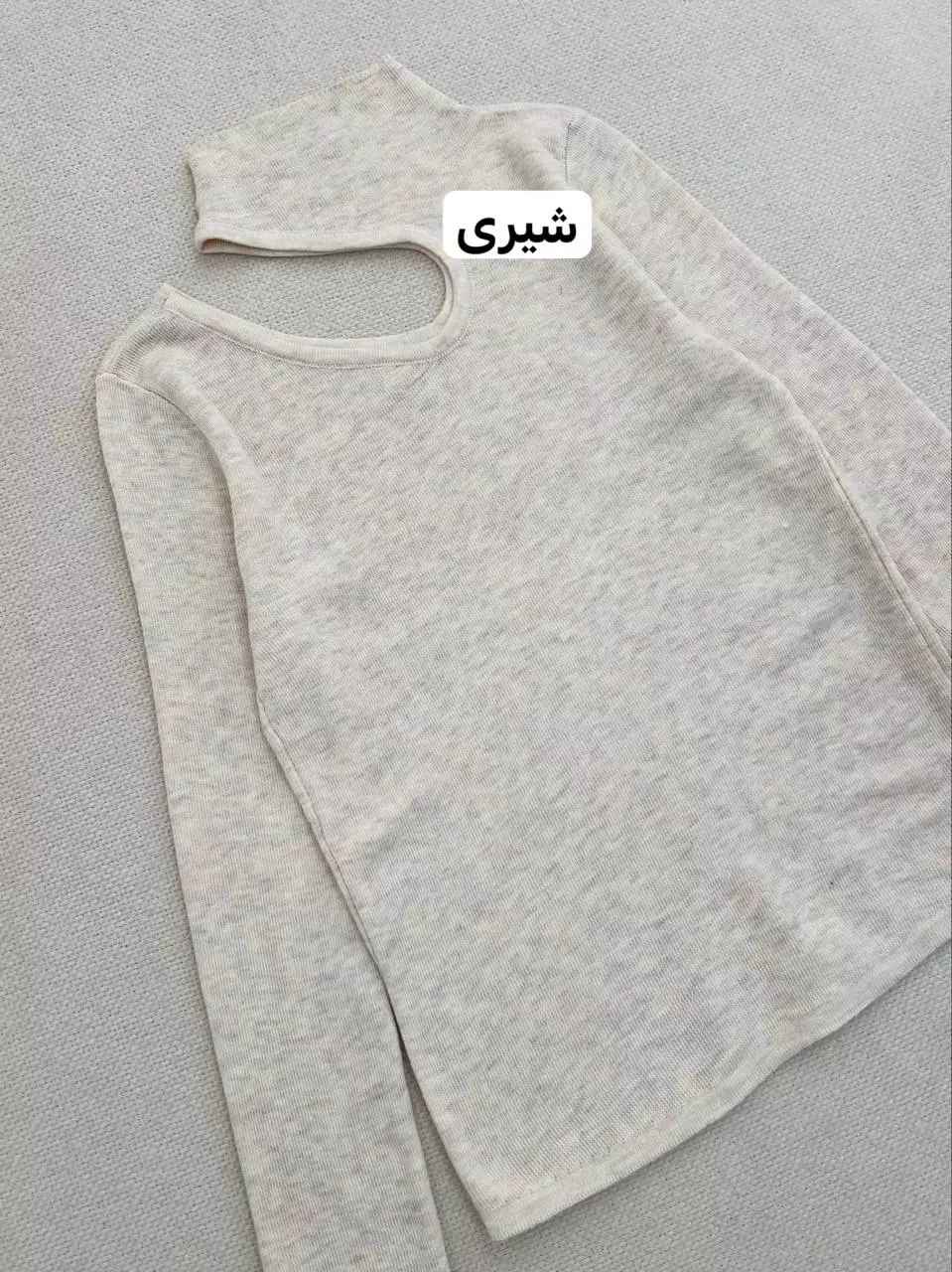 ست پلیور و دامن بافت کد 5717