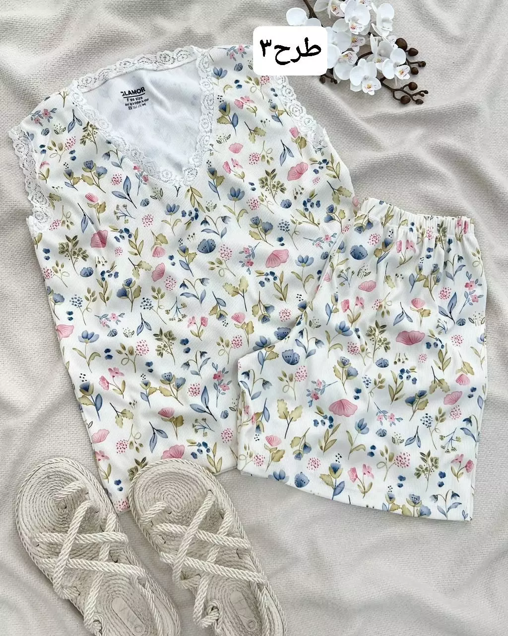 ست تاپ وشلوارک پنج طرح کد5775