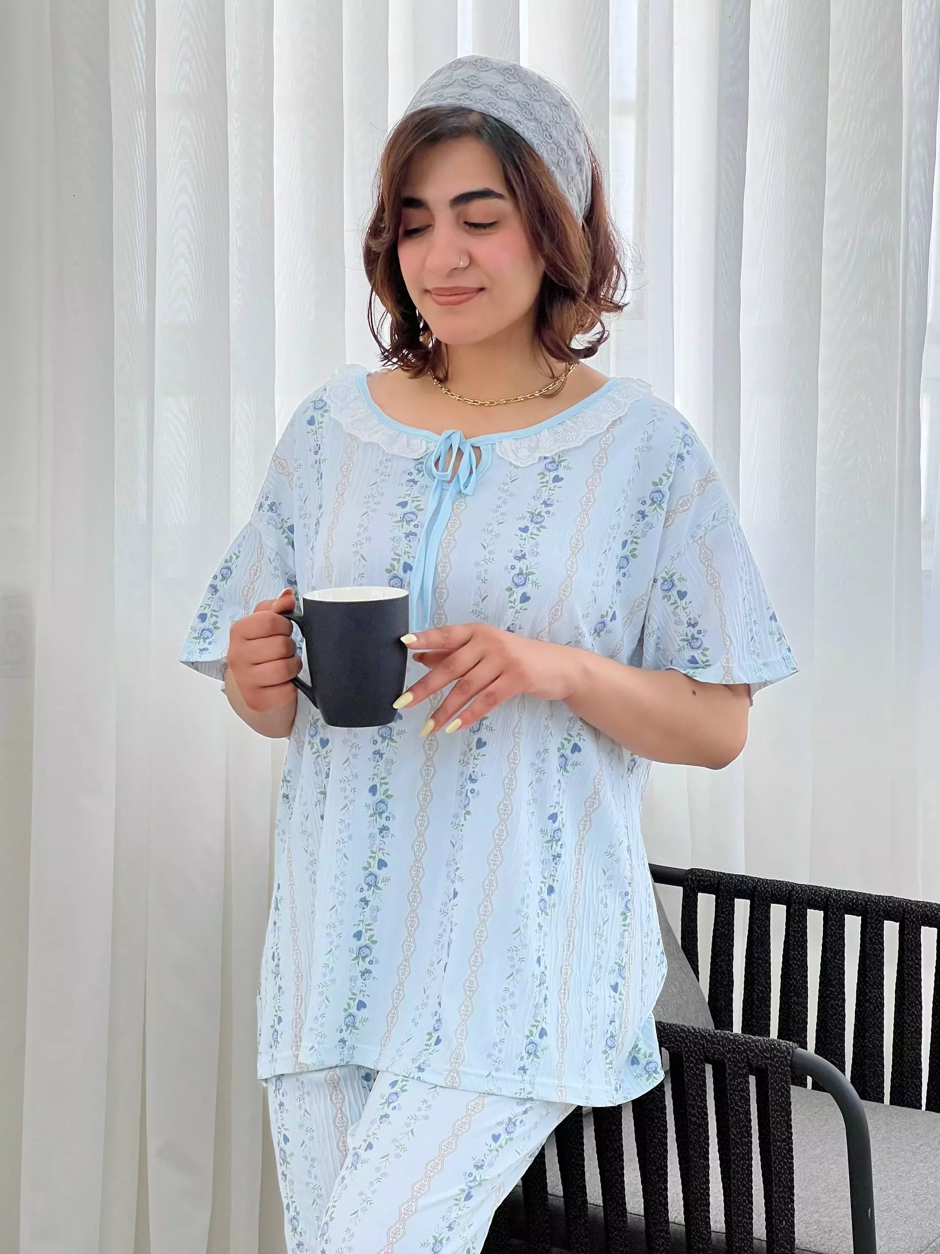 ست کریشه دورنگ 5805