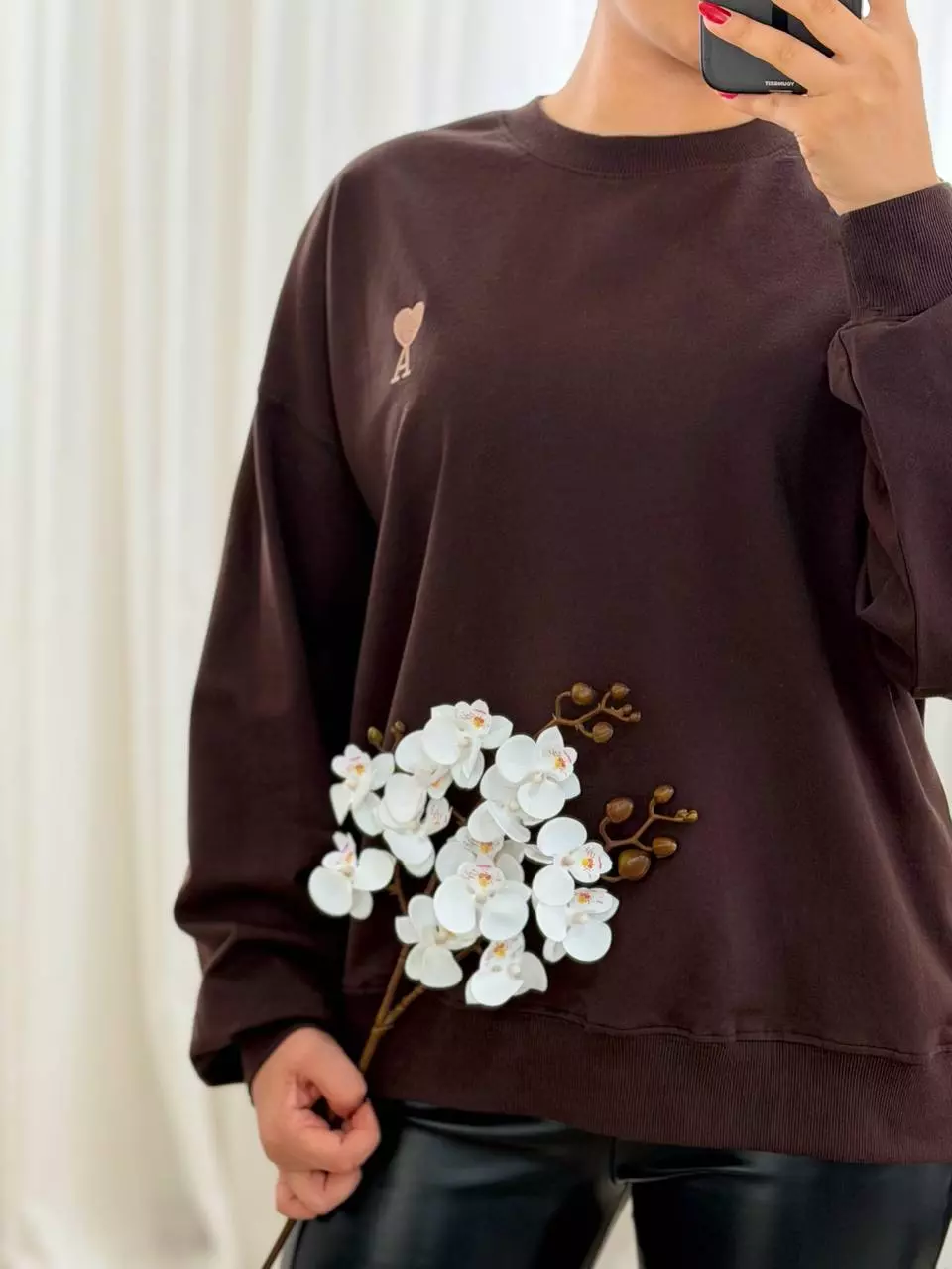 دورس قلبی گلدوزی شده کد 5909