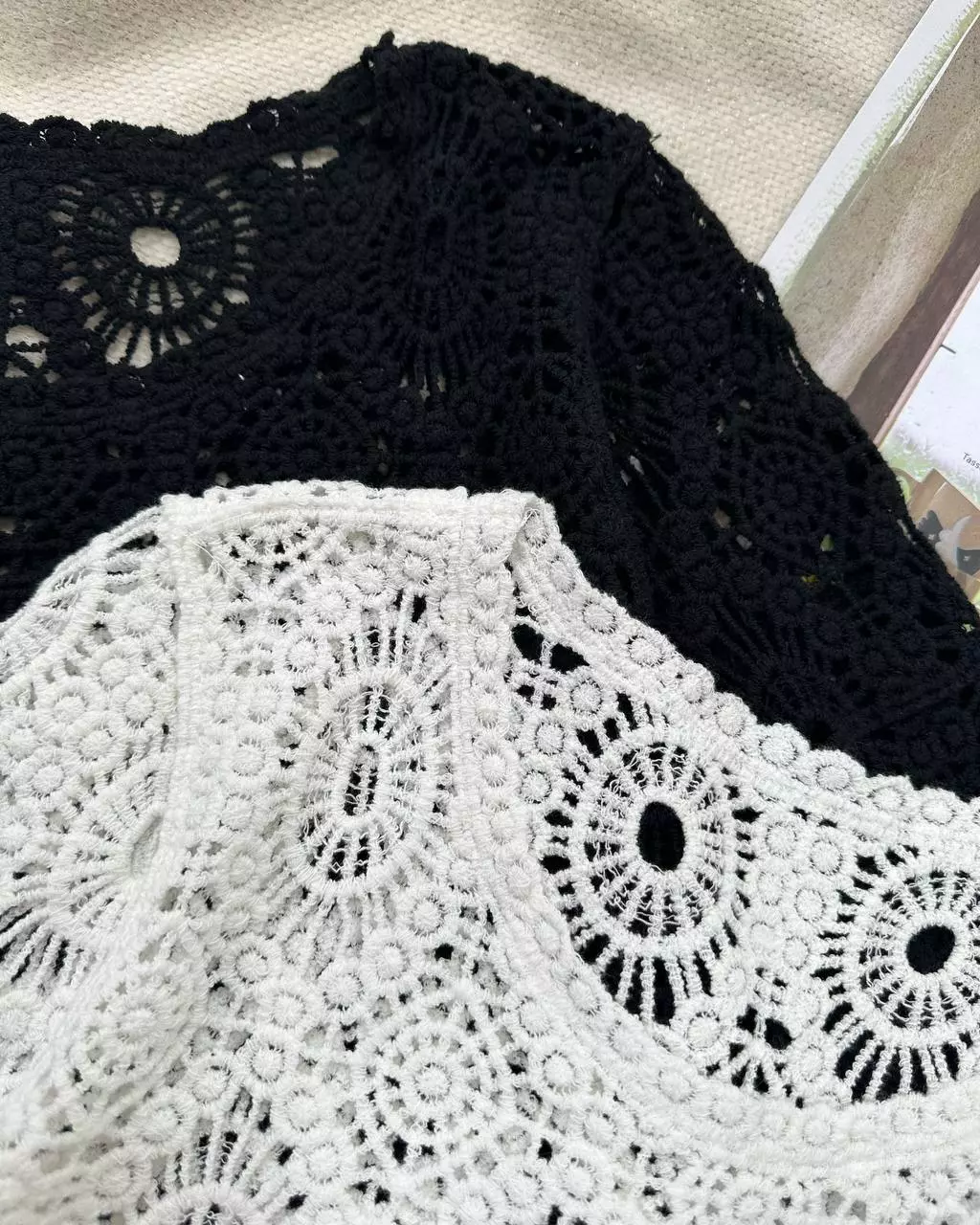 شومیز قلاب بافی مدل 5 کد 5437