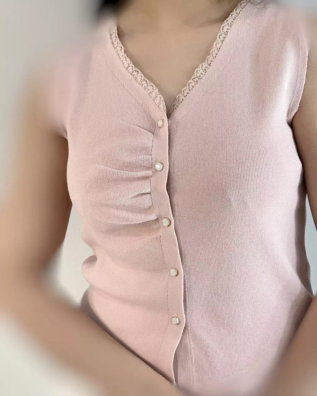 تاپ بافت یقه هفت کد 5449