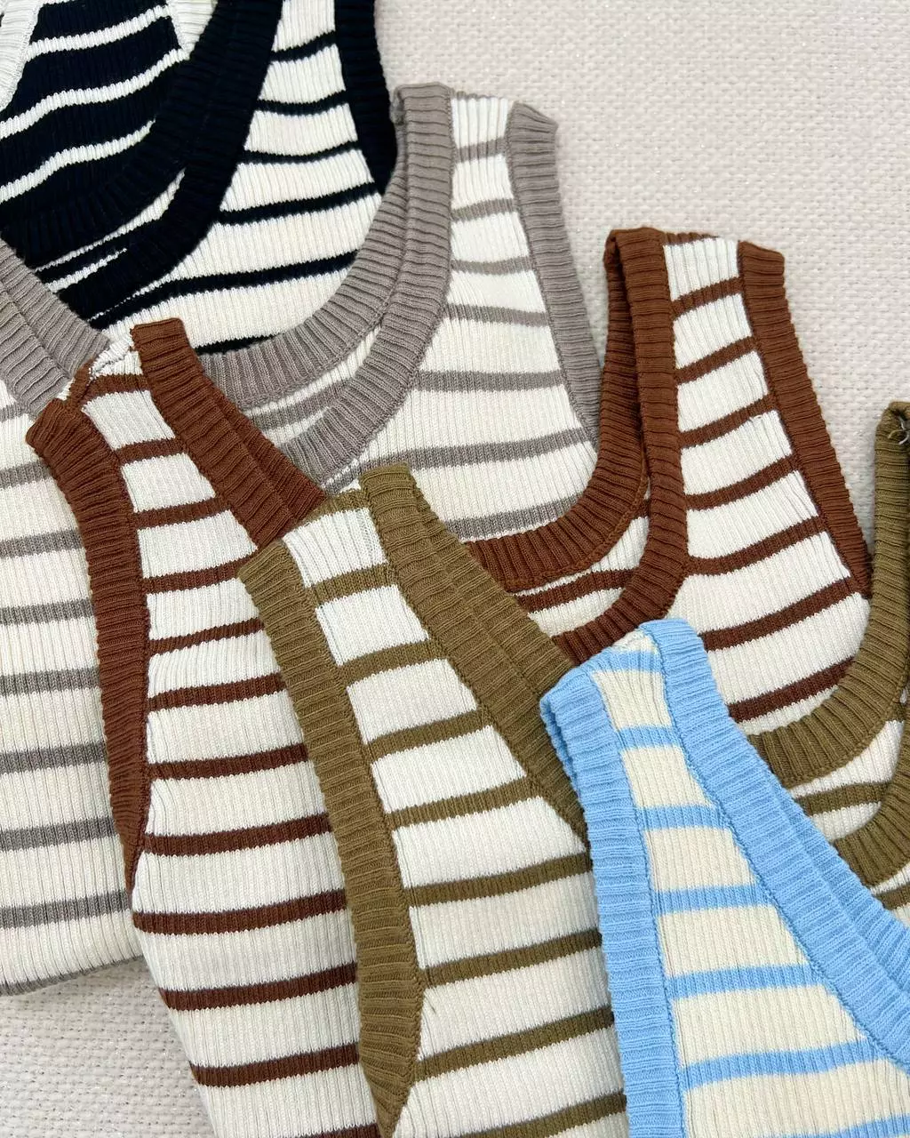 تاپ بافت راه راه کد 5491