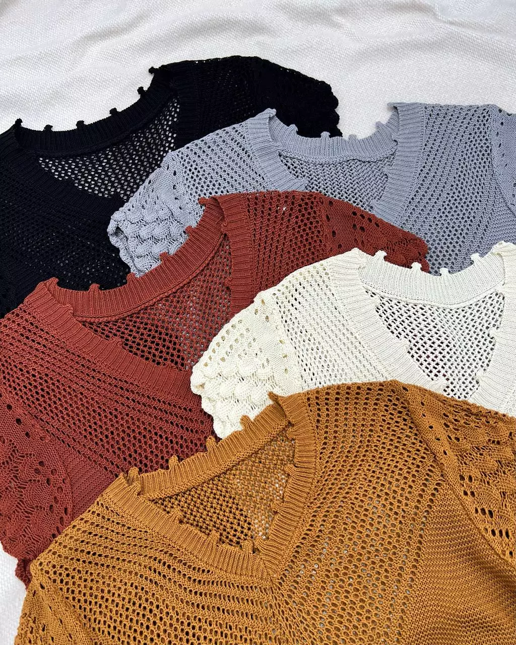 بلوز بافت بوکله 5 رنگ کد 5501