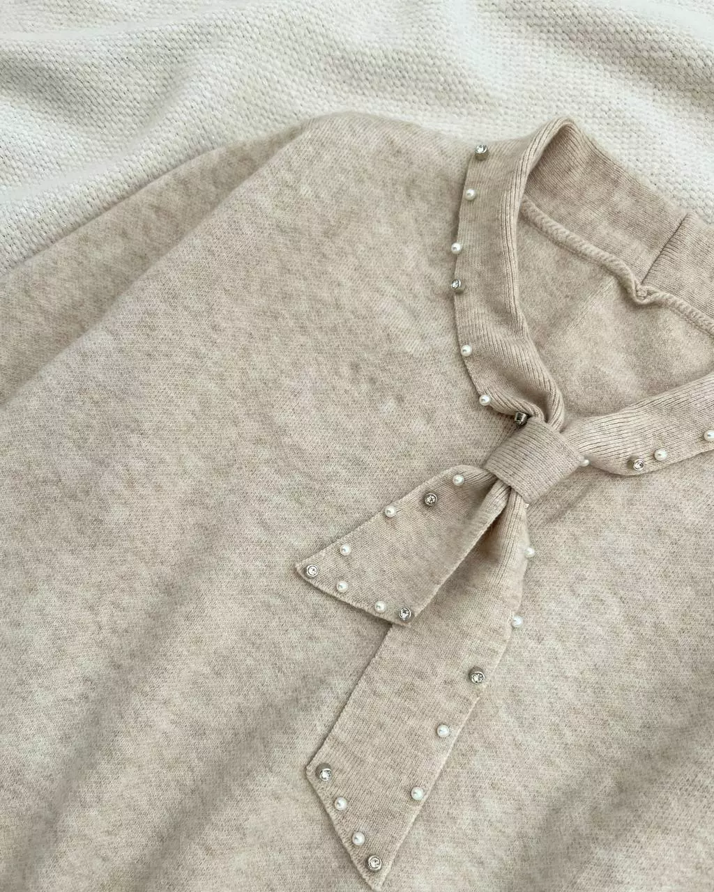 پیراهن بافت گرماژ بالا کراواتی کد 5513