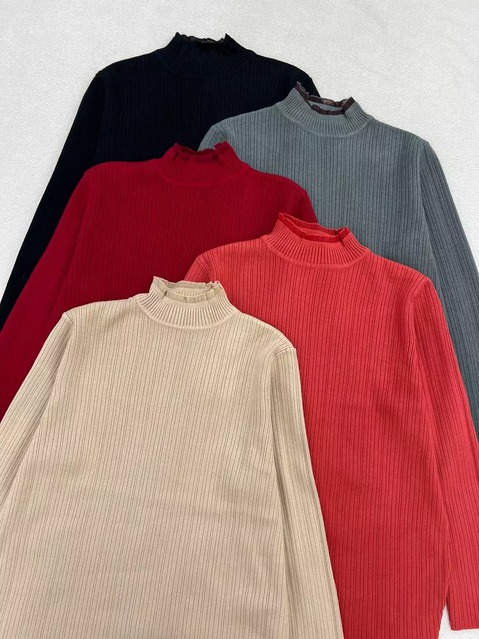 پلیور بافت یقه ایستاده نوین کد 5514