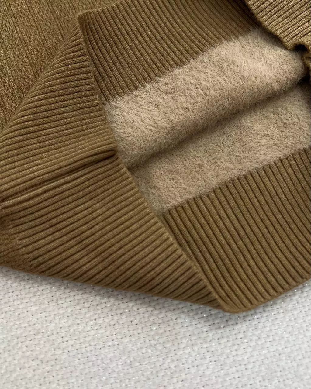 پلیور بافت تو خز گرماژ بالا کد 5517