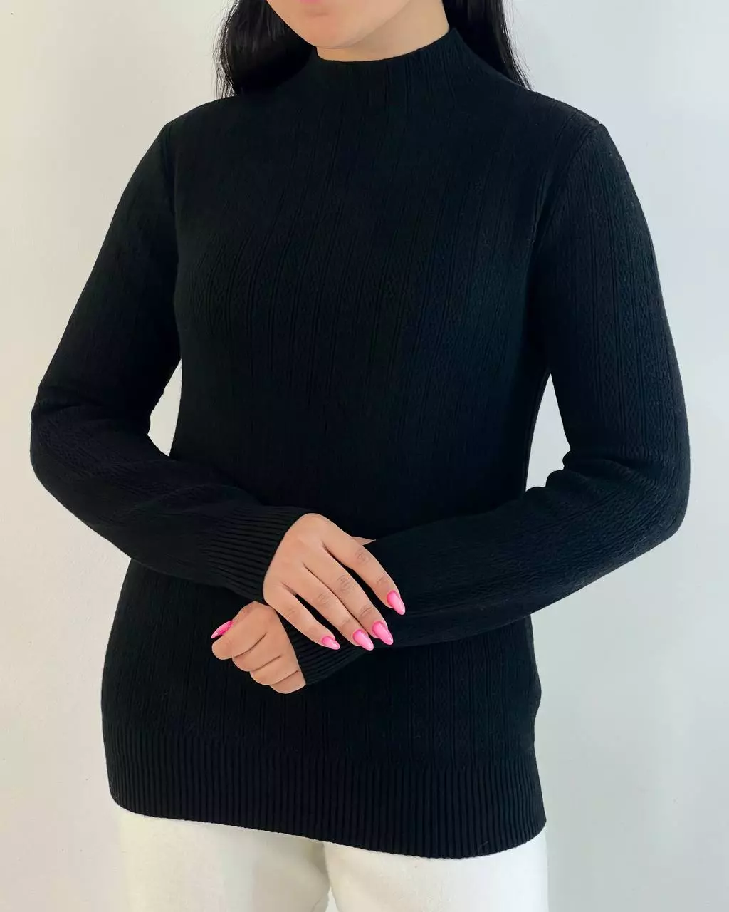 پلیور بافت تو خز گرماژ بالا کد 5517