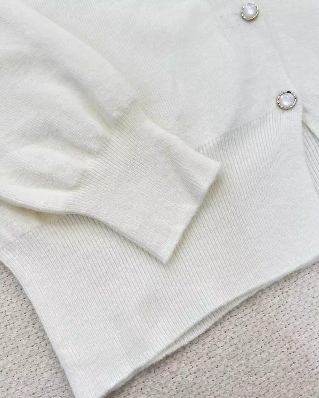 کاردیگن بافت جلو دکمه 4 رنگ کد 5521