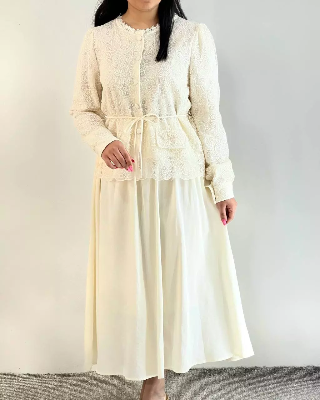 ست شومیز+دامن مجلسی کد 5529