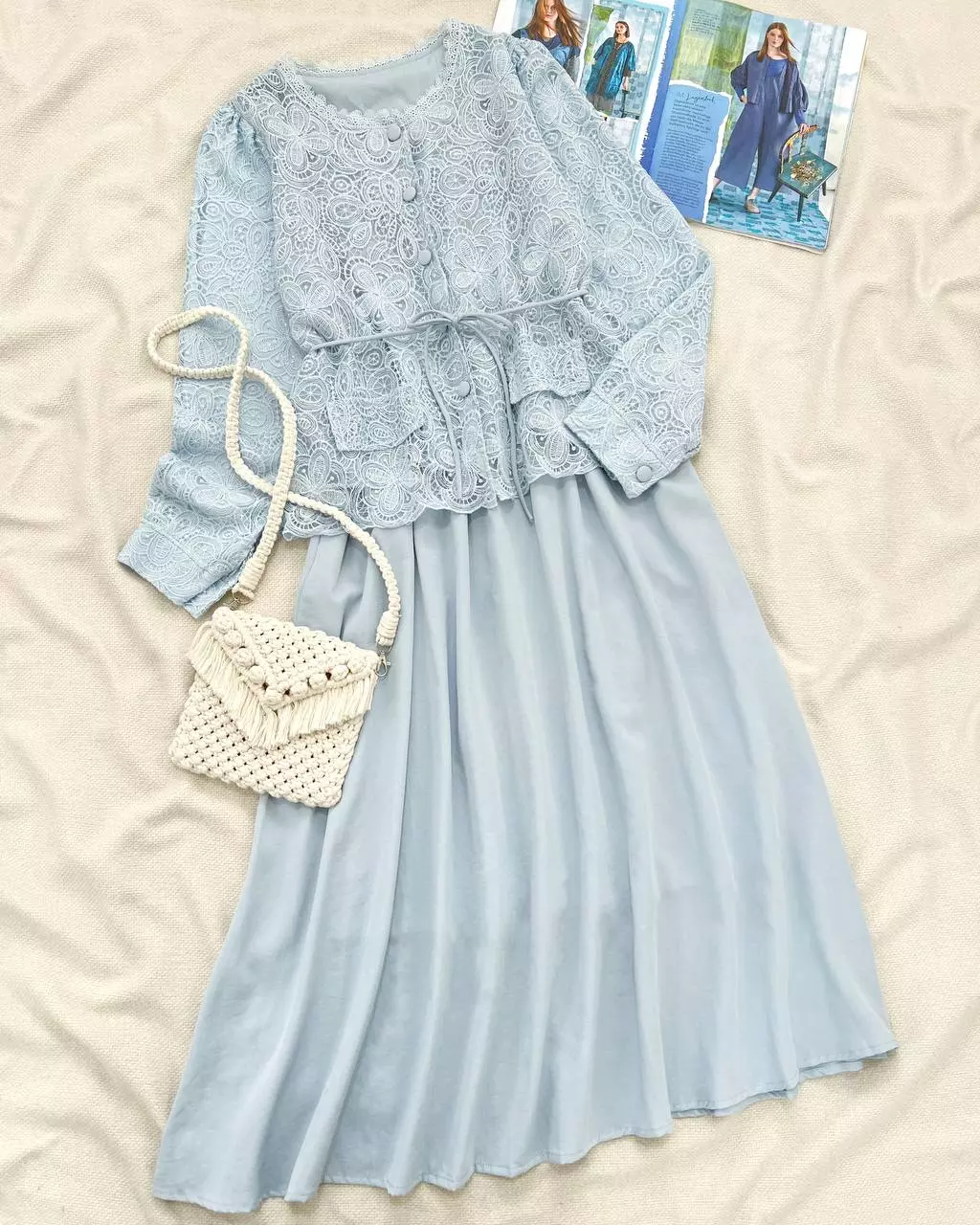 ست شومیز+دامن مجلسی کد 5529