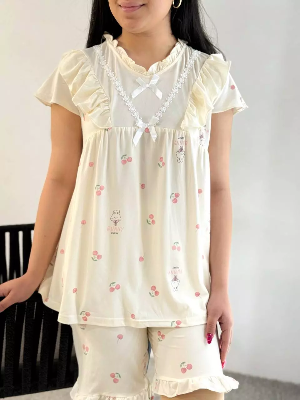 ست بلوز و شلوارک 5 طرح کد 5537