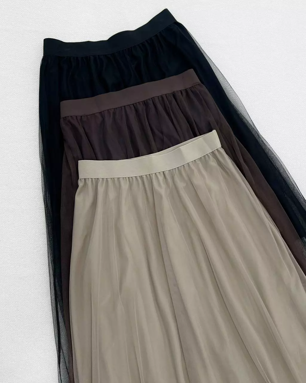 دامن توری ساده کد 5556