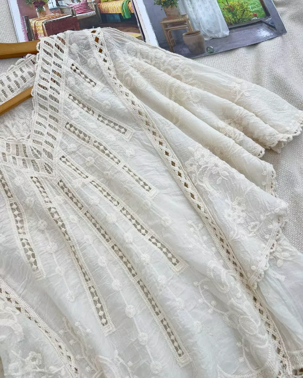 شومیز پانچ قلاب بافی کد 5636