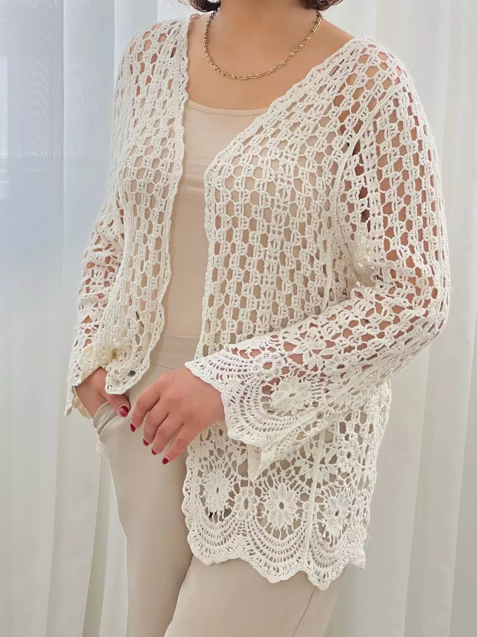 رویی قلاب بافی کد5659