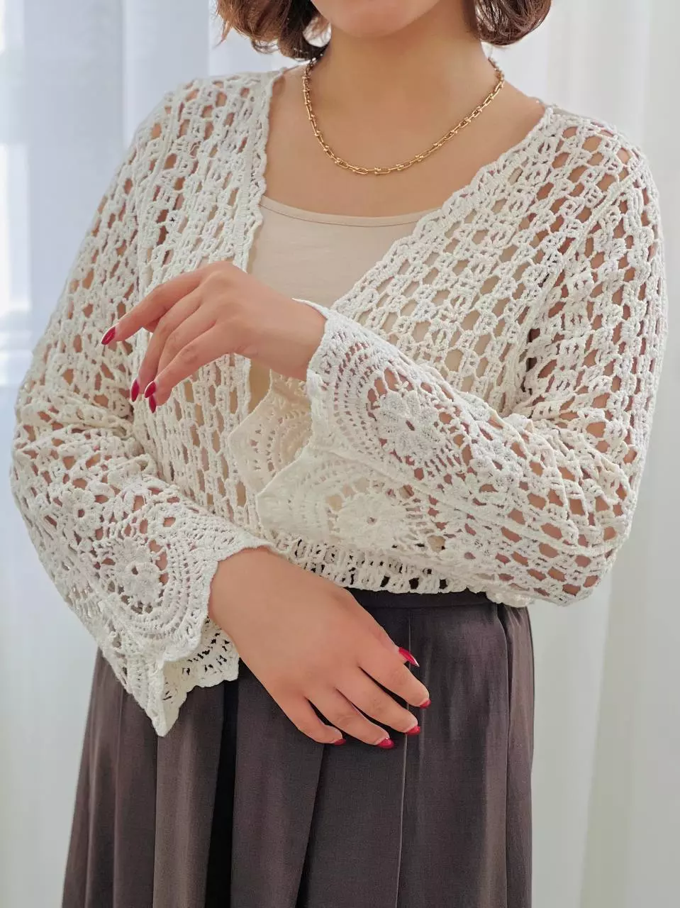 رویی قلاب بافی کد5659