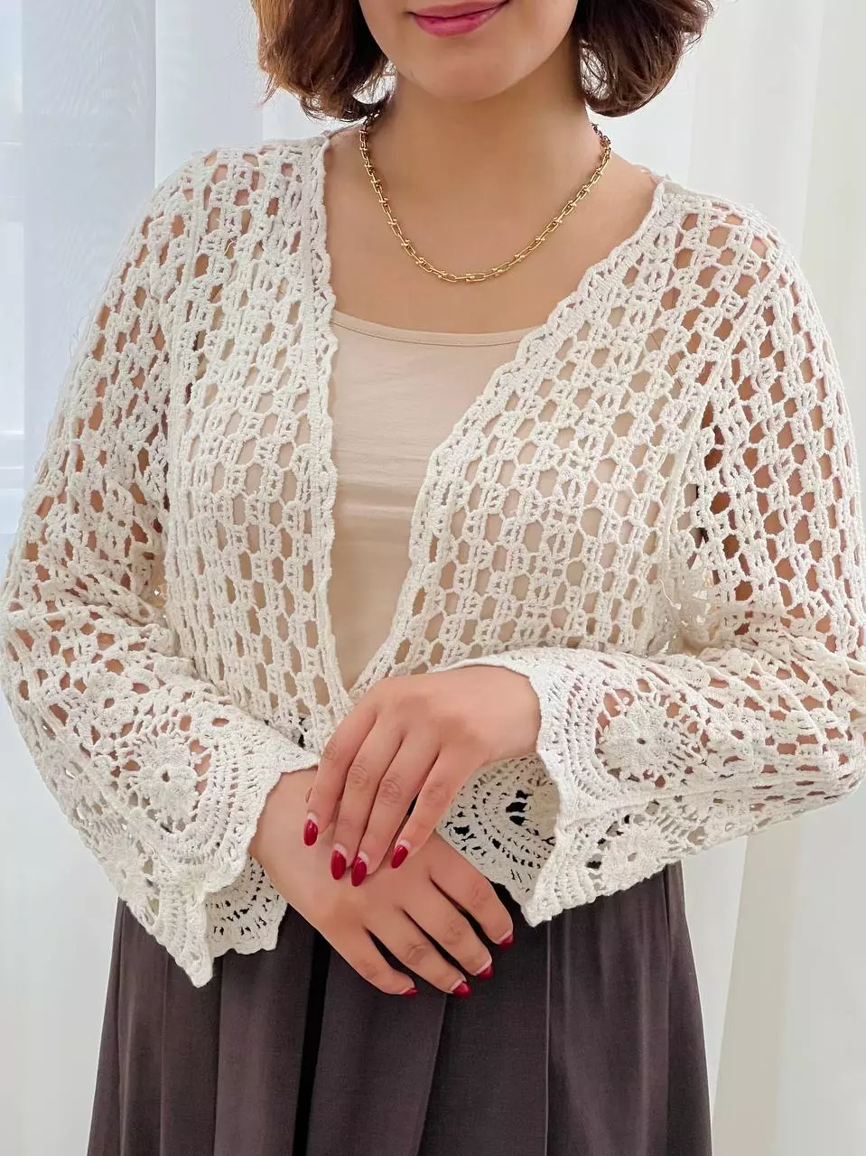 رویی قلاب بافی کد5659