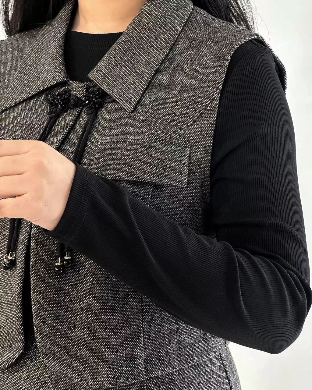 ست سارافن بهمراه جلیقه کد 5440