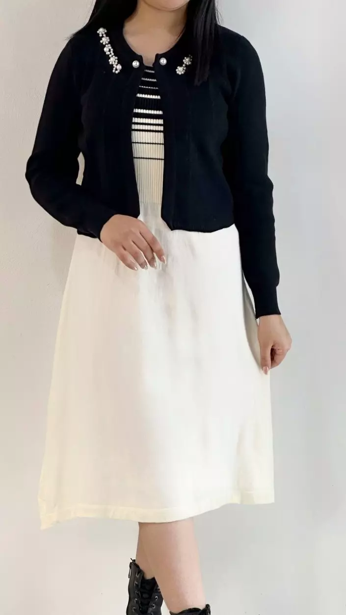 ست سارافون و کت بافت کد 5253