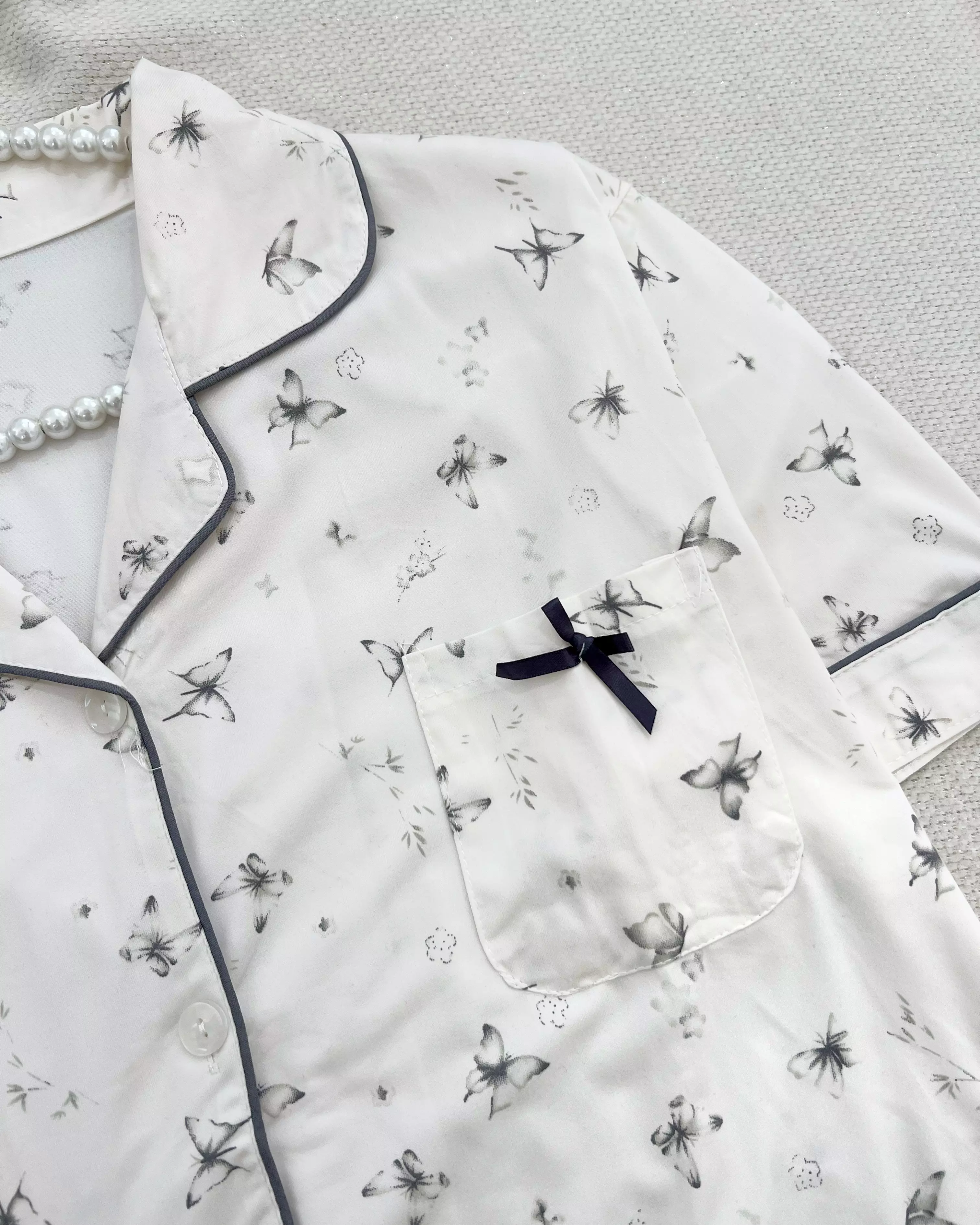 ست پیراهن و شلوارک پروانه کد 5536