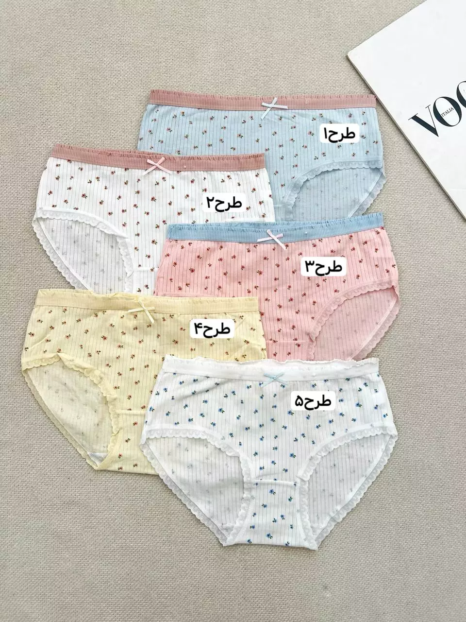 شورت عروسکی گل ریز کد 5595