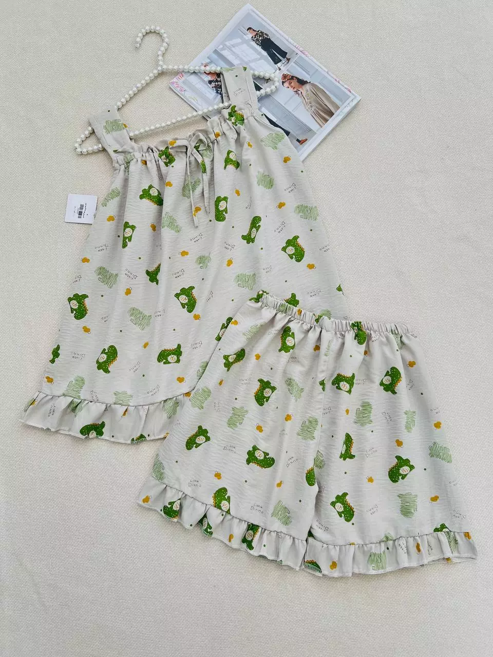 ست تاپ و شورتک چین چین کد 5599