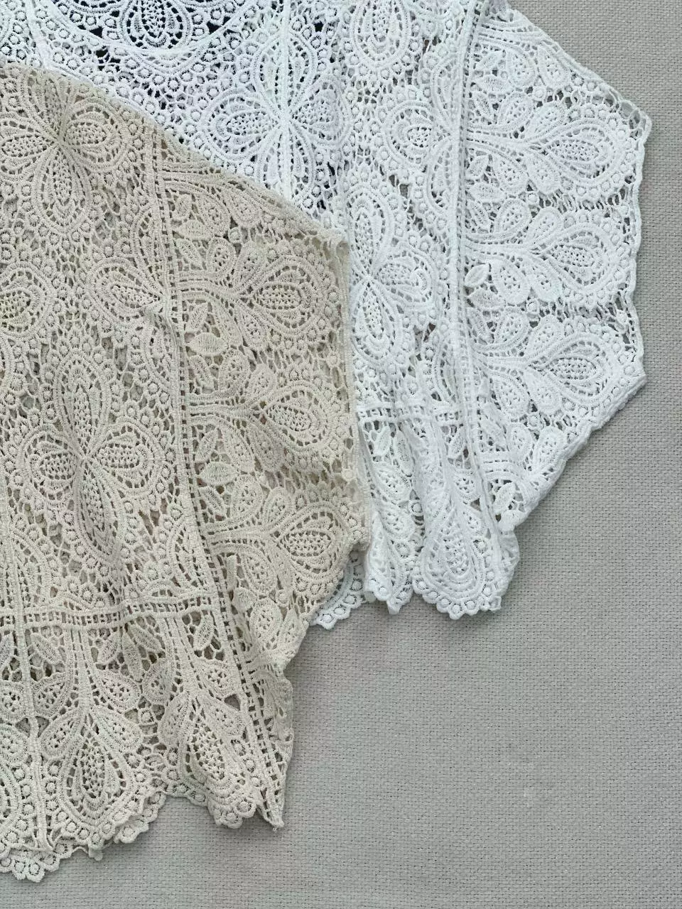 پانچ تمام قلاب بافی کد 55116