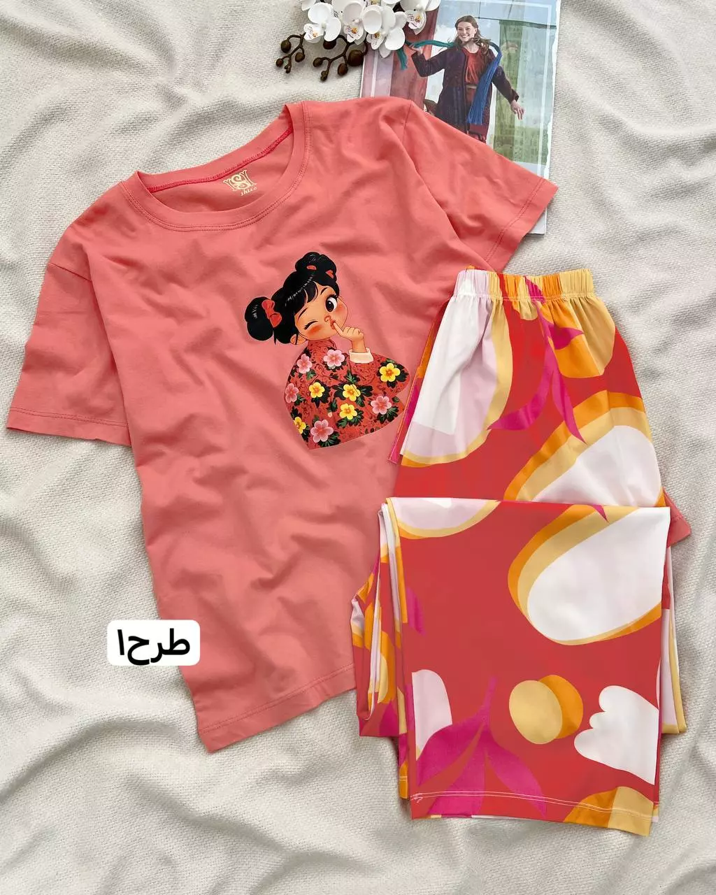 ست تیشرت و شلوار ۶ طرح